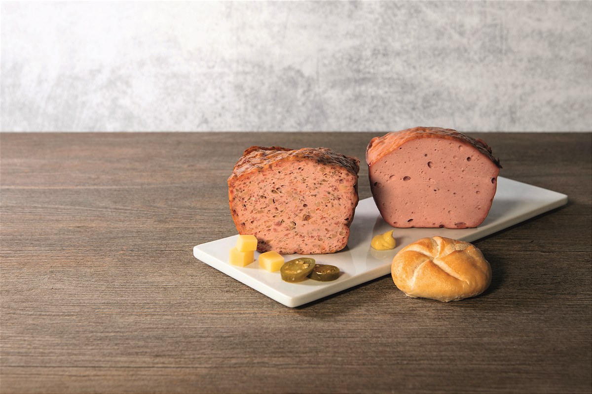 Köstlicher Leberkäse ist der perfekte Snack.